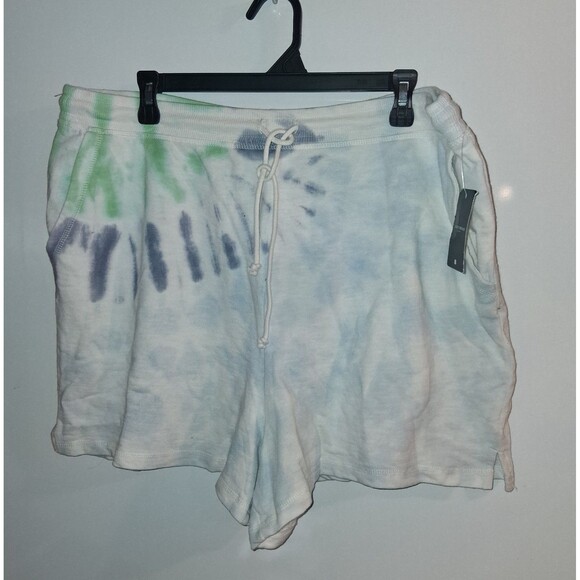NWT Lucky Brand Tie Dye Pull-on Shorts Sz XL - Picture 1 of 2
